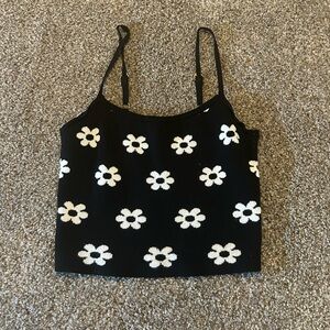 Flower crop top